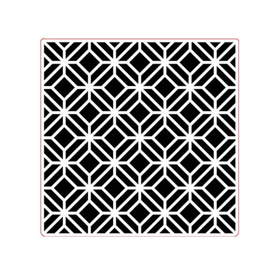 ROCKROK Embossing Folder Plastic Plate DIY Paper Scrapbooking Embossed Printing Clamp