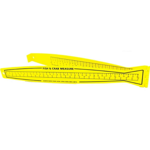ROCKROK Foldable Fish Measuring Ruler Fishes Measure Device Boats Fish Measuring Board