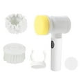 thumbnail image 1 of ROCKROK Handheld Electric Cleaning Brush Scrubber Tool for Bathroom Tile Tub Home, 1 of 11