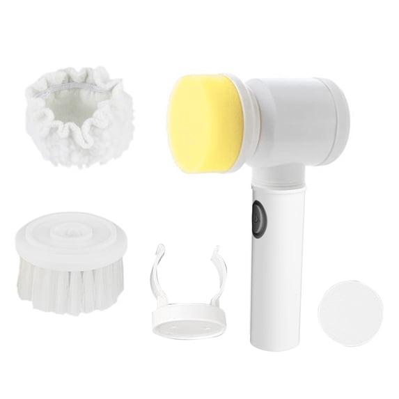 ROCKROK Handheld Electric Cleaning Brush Scrubber Tool for Bathroom Tile Tub Home