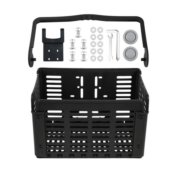 ROCKROK Hanging Bicycle Bag Cargo Rack Detachable Bike Rear Rack for Carrier Bike Front