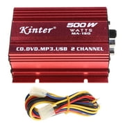 ROCKROK Hi-Fi 36W 2 Channel Stereo Amplifier Home Car Equipment Component Amplifier