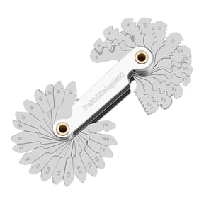 ROCKROK Industrial Screw Gauge Set 40Pieces Measurements For Professional Applications