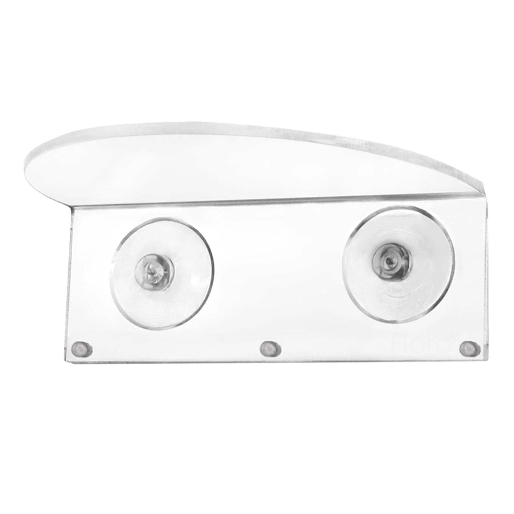ROCKROK Ledge Suction Cup Window Shelf Acrylic Plant Window Shelf ...