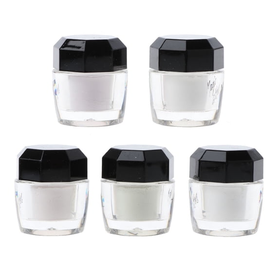 ROCKROK Luminous Powder UV Reactive Powder Non-Toxic for Epoxy Resin 5 Color