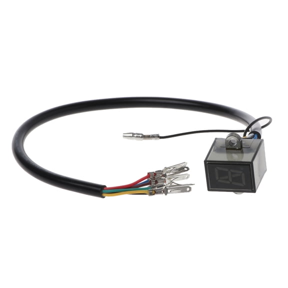ROCKROK Motor 6-Speed Display Motor Gear Indicator Digital Motocross Light Neutral Parts
