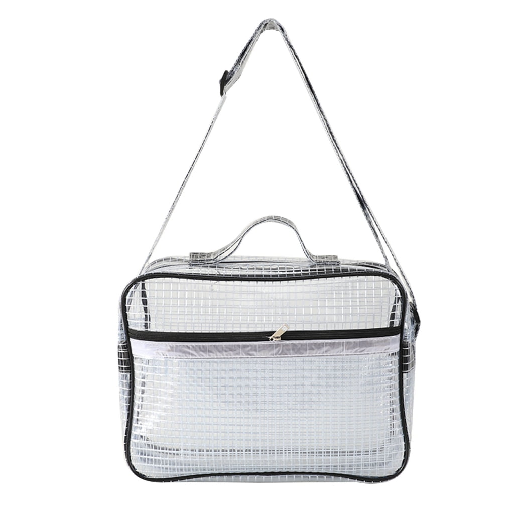 ROCKROK Multi-function Clear PVC Bag Transparent Shoulder Bag Anti-Static Tool Bag