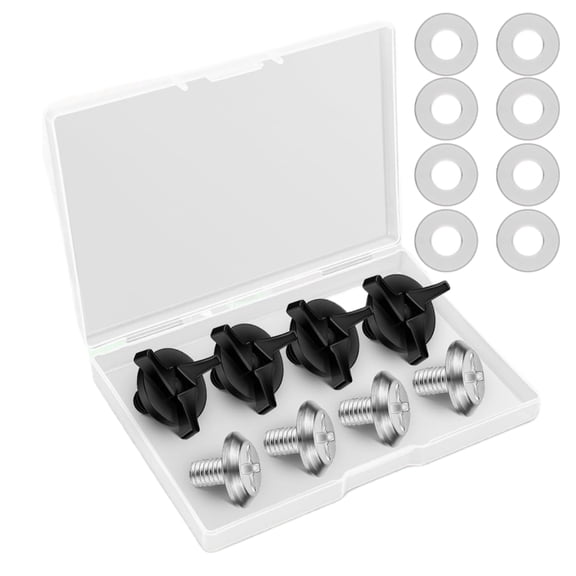 ROCKROK Multipurpose Adjustable Motorcycle Helmets Fixing Screws With Washers Hardware
