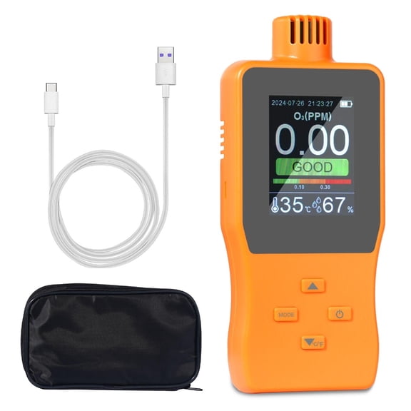 ROCKROK Ozones Analyzer Device Measurement Air Quality Meter For Environmental Testing