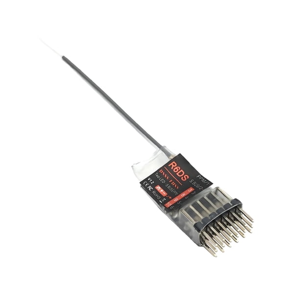 ROCKROK R6DS 2.4G 6/10 Channels Remote Control Transmitter Receiver SBUS/PWM/PPM