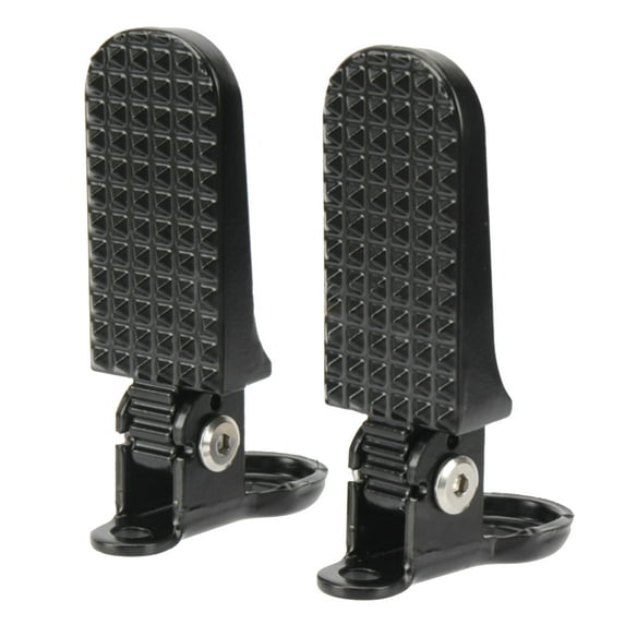 ROCKROK Replacement Pedals Electric Rear Pedals Folding Footrest for Electric Scooter