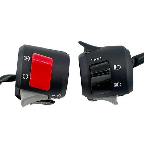 ROCKROK Start Handlebar Switch Motorcycle Switch Handle Switch Precise Functionality