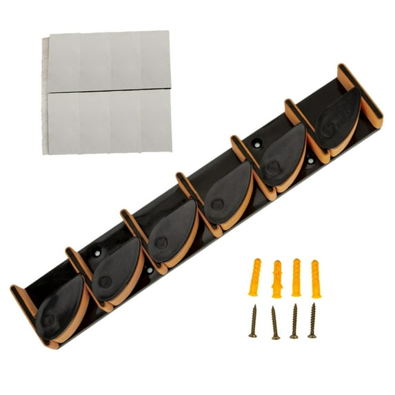 ROCKROK Vertical Fishing Rod Holder Wall Mounted Fishing Rod Rack, Fishing Rod Holder