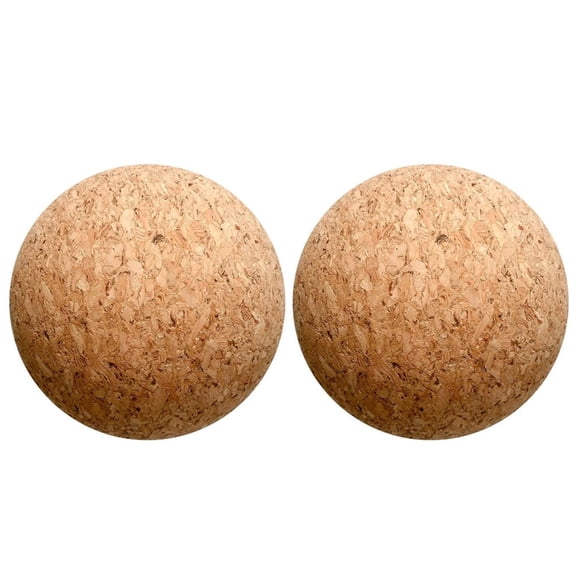 ROCKROK Wood Cork Ball Stopper Set Wine Cork Ball Replacement Stoppers for Wine Bottle