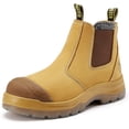 thumbnail image 1 of ROCKROOSTER Gammon 6" Men's Work Boots Steel Toe, TPU Outsole Slip On Wide Width EE Safety boots AK222-8, 1 of 9