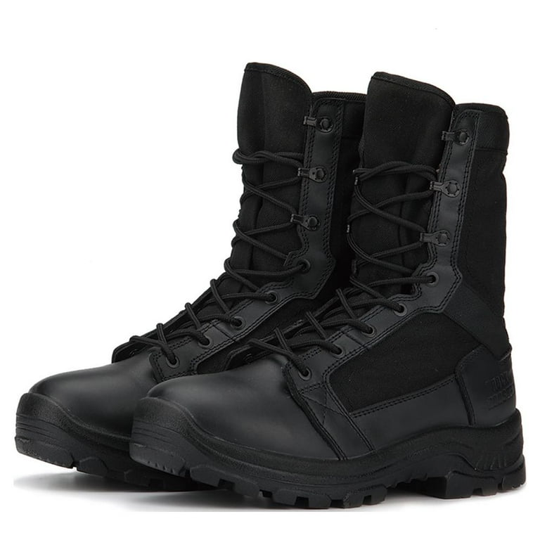 Black tactical boots near me sale