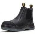 thumbnail image 1 of ROCKROOSTER Work Boots for Men, 6" Soft Toe, Slip On Safety Oiled Leather Shoes, Static Dissipative, Breathable, Quick Dry AK227NT-5, 1 of 5