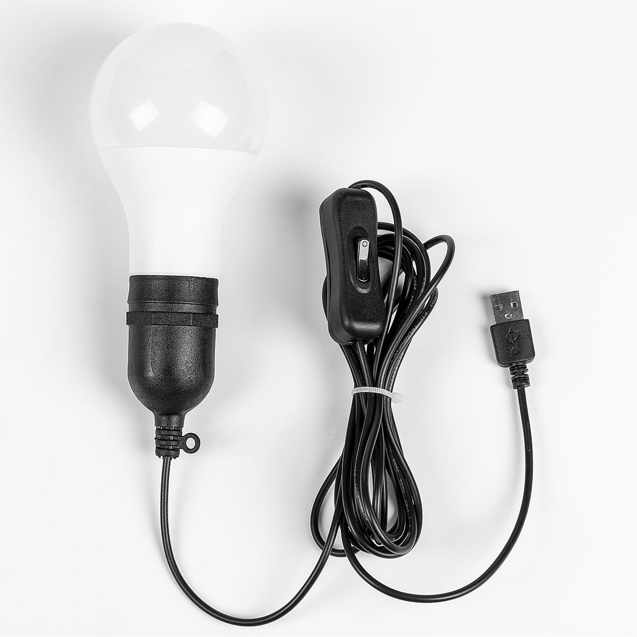 ROCKSOLAR Portable Camping LED Light Bulb, 5V DC LED Bulb