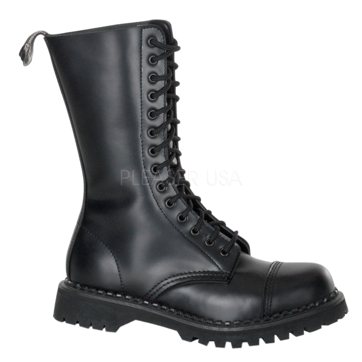 Demonia steel toe boots hotsell