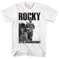 thumbnail image 1 of Rocky 40th White Adult T-Shirt 6Xl, 1 of 2