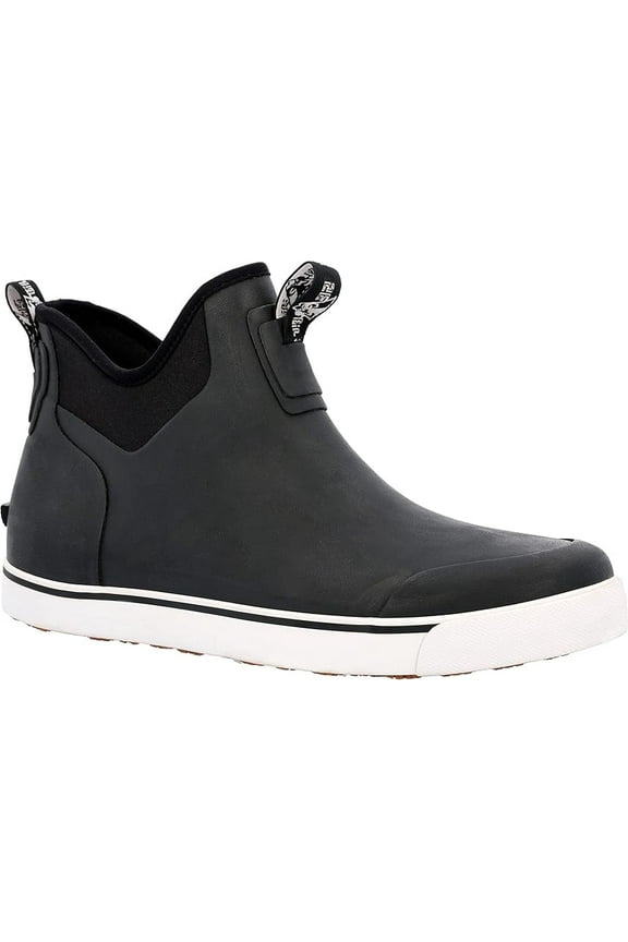 MEN'S DRY STRIKE ANKLE DECK WATERPROOF BOOTS MATTE BLACK RKK445FC