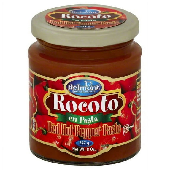 ROCOTO EN PASTA- RED HOT PEPPER PASTE 8 OZ BY BELMONT