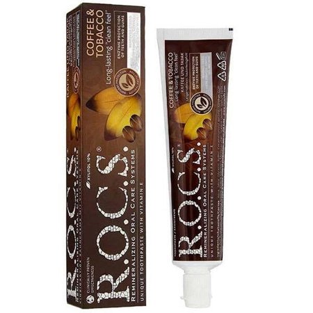 ROCS Coffee & Tobacco Toothpaste 60ml