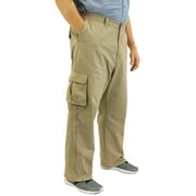 ROCXL Big & Tall Sizes 42 to 68 Mens Cargo Pants Expandable Waist