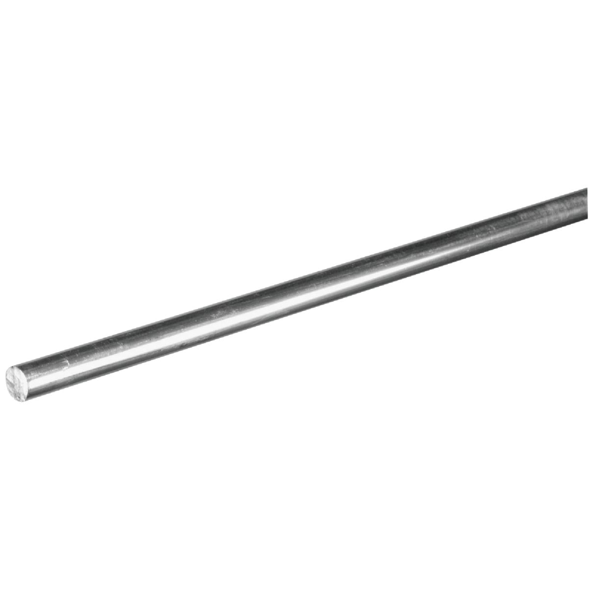 Hillman Aluminum Curtain Rod - Brass Finish, Adjustable, Single Rod - 3/8 in x 8 ft