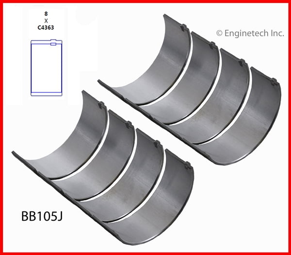 ROD BRNG GM SATURN 2.2L D