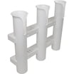 Berkley Tube Fishing Rod Holder White 3 Hole Vertical Rack 1318289 Berkley Tube Fishing Rod Holder White 3 Hole Vertical Rack 1318289