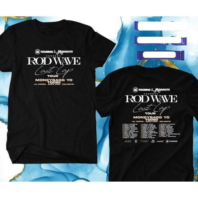 ROD WAVE LAST LAP N AMERICA TOUR 2024 ROD WAVE TOUR ROD WAVE