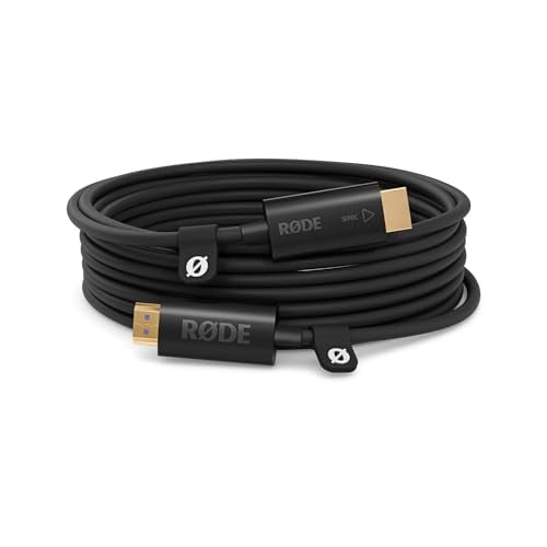 RODE HDMI-10 Premium Fiber-Optic HDMI Cable (32.8')