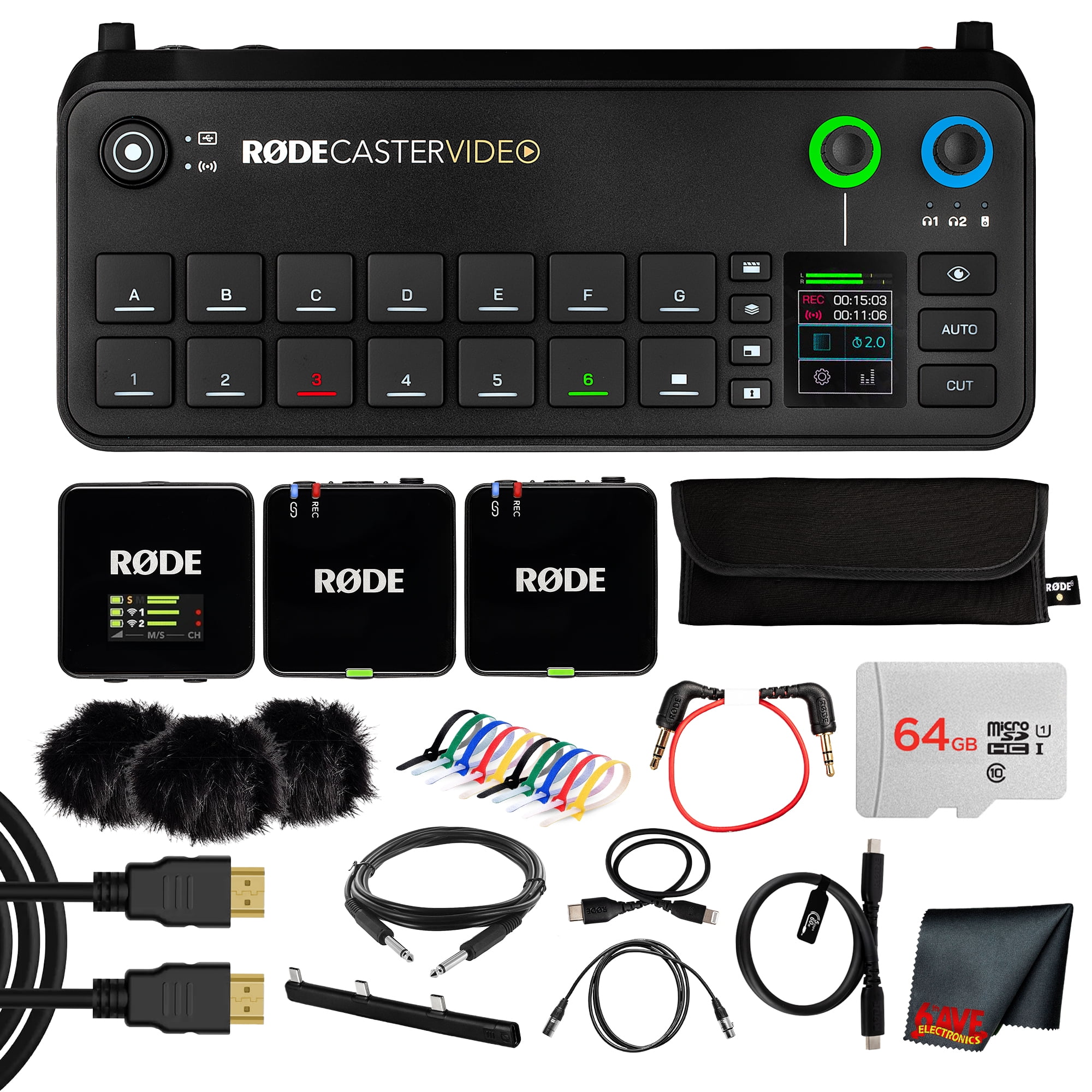 RODE RODECaster Video All-in-One Production Console | Integrated Audio ...