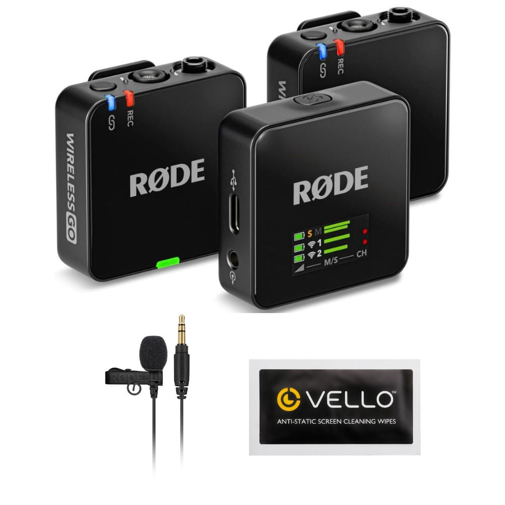 RØDE Wireless GO WIGO& Lavalier GO Rode Wireless Go (GEN 3) | CVP