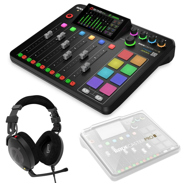 Rode RODECaster Pro II Integrated Audio Production Studio Console