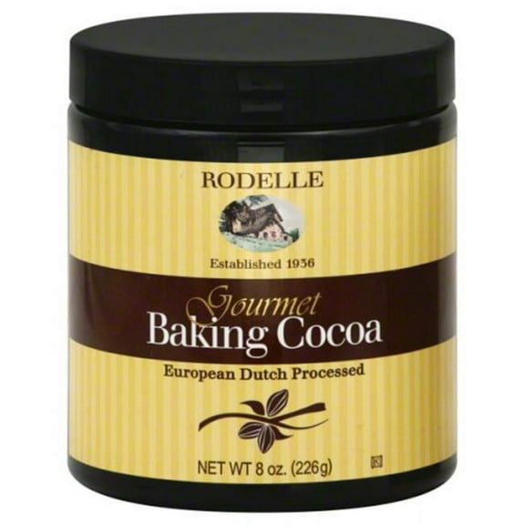 RODELLE COCOA GOURMET BAKING-8 OZ -Pack of 6