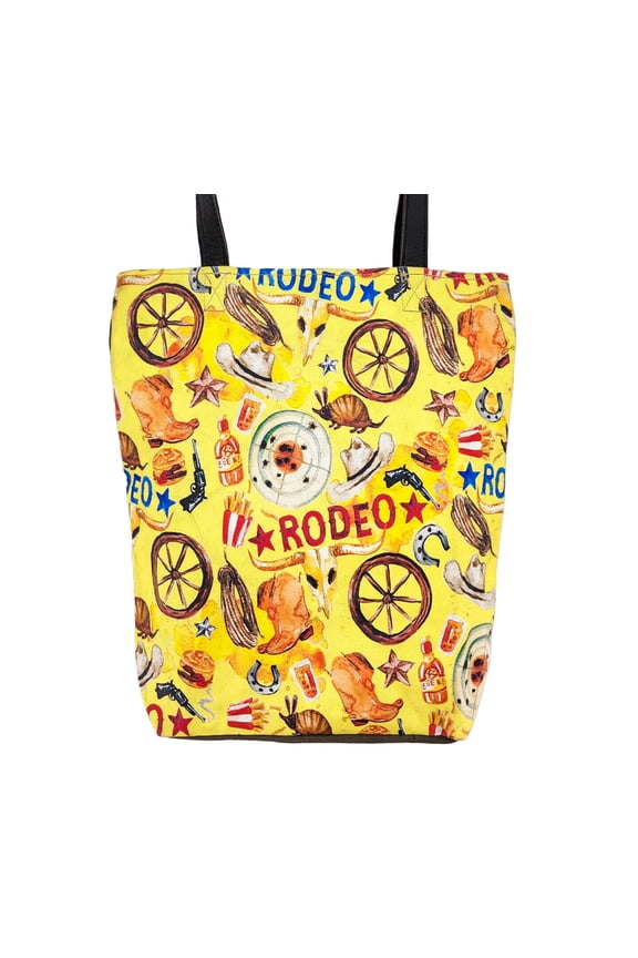 RODEO MONTAGE RECYCLED MILITARY TENT TOTE