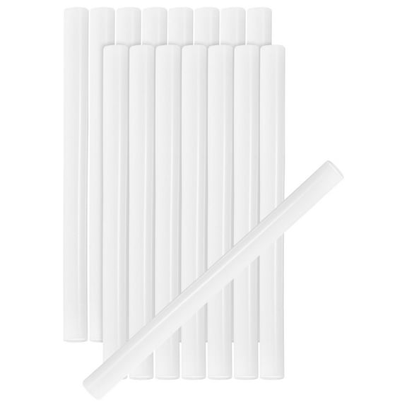 HONMEET Hot Melt Glue Sticks White High Viscosity 16 Pieces for Crafts and Art Projects