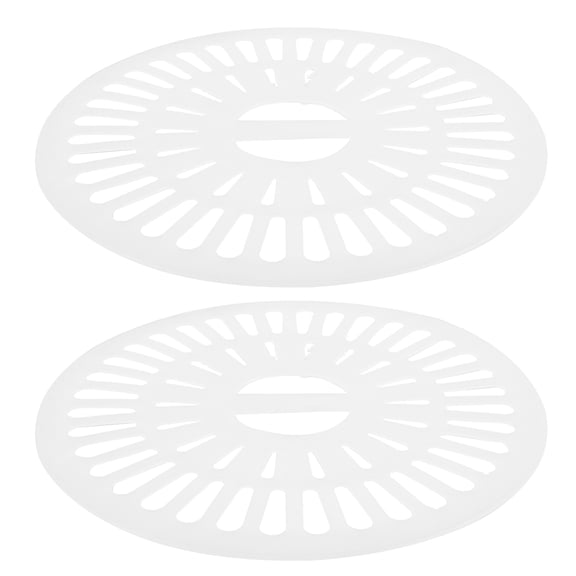 HONMEET Replacement Washer Cap ABS White Multifunctional Easy Install 2 Pieces for Home Appliances
