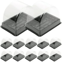 HONMEET Bakery Packaging Boxes Cake Blister Box Transparent Plastic 30 Pcs