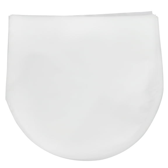 HONMEET 50 Pcs White Plastic CD Sleeves Covers for CD and Friction Reduction