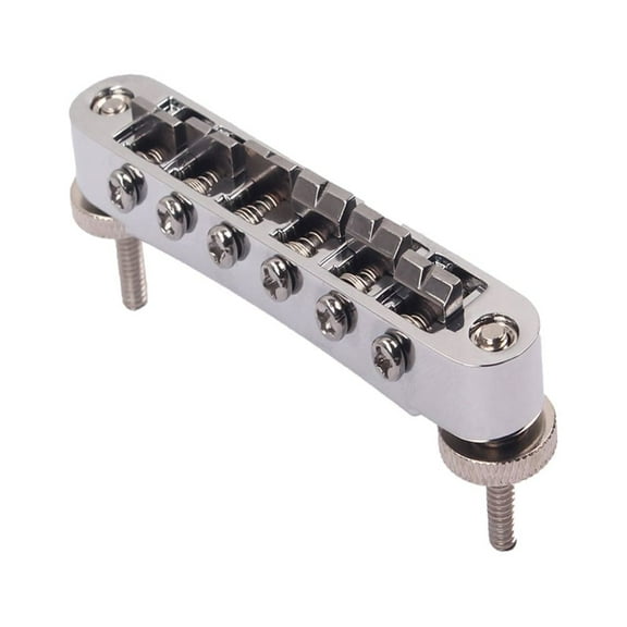 HONMEET Plated Tune Guitar Bridge Replacement for Jazz Guitar and Easy to Install