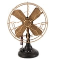 thumbnail image 1 of HONMEET Rodshake Multi-Color Vintage Iron Fan Decor for Home and Office, 1 of 9