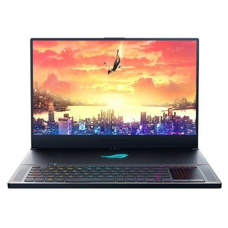 ASUS - ROG Zephyrus S 17.3" Gaming Laptop - Intel Core i7 - 16GB Memory - NVIDIA GeForce RTX 2060 - 512GB Solid State Drive - Black