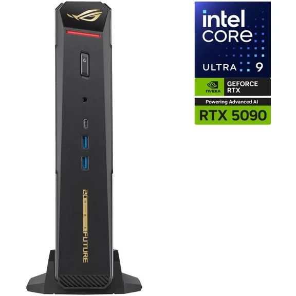ROG NUC 16 Edition 20 Gaming Mini PC, RTX 5090 Mobile GPU, Intel Core Ultra 9 290HX Plus, 64GB DDR5 RAM, 2TB PCIe Gen5 SSD, Ultra-Compact Small Form Factor Design, WiFi 7, Thunderbolt 4