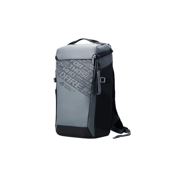 ROG Ranger BP2701 Cybertext Edition (2025) Gaming Backpack, Spacious Storage Upto 22L, Ergonomic Design, Built-in Luggage Strap, Adjustable Chest Strap, fits up to a 17-inch Laptop, Grey, 0.93 kg