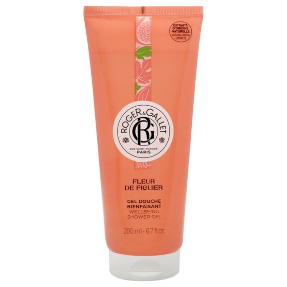 ROGER & GALLET | Body Wash & Shower Gel for Women | Fleur De Figuier - Fig Blossom 6.6 Oz