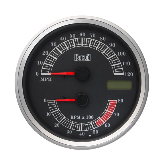 ROGUE | 1996-2003 Harley Davidson Speedometer and Tachometer for Softails, Dyna Wide Glides and Road Kings