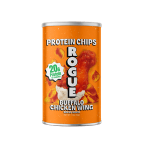 Rogue Snacks, Buffalo Chicken Wing Chips, 20g of Protein, Probiotics, 1.8 oz Can